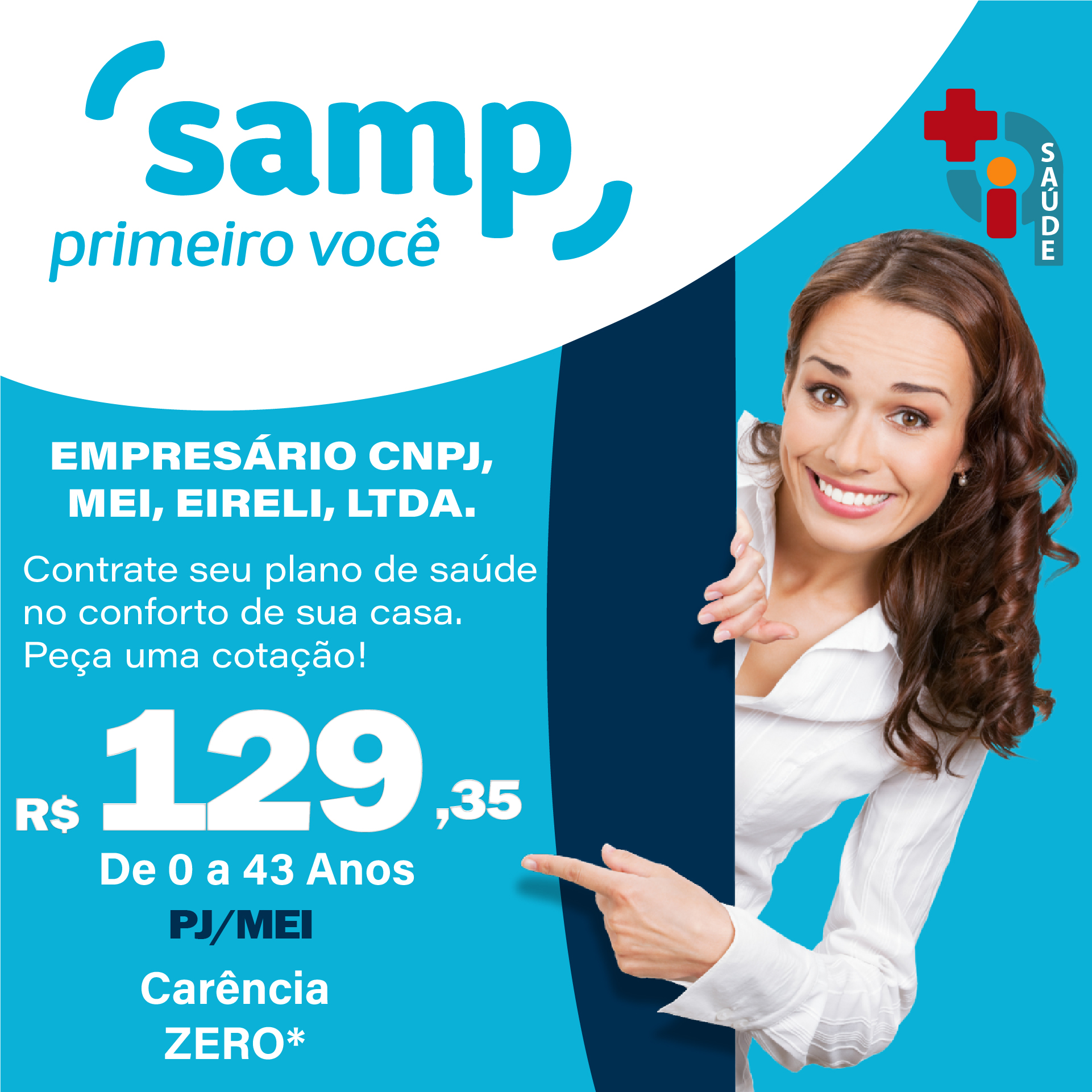 Plano de Saúde SAMP - Carência ZERO - I9 Saúde